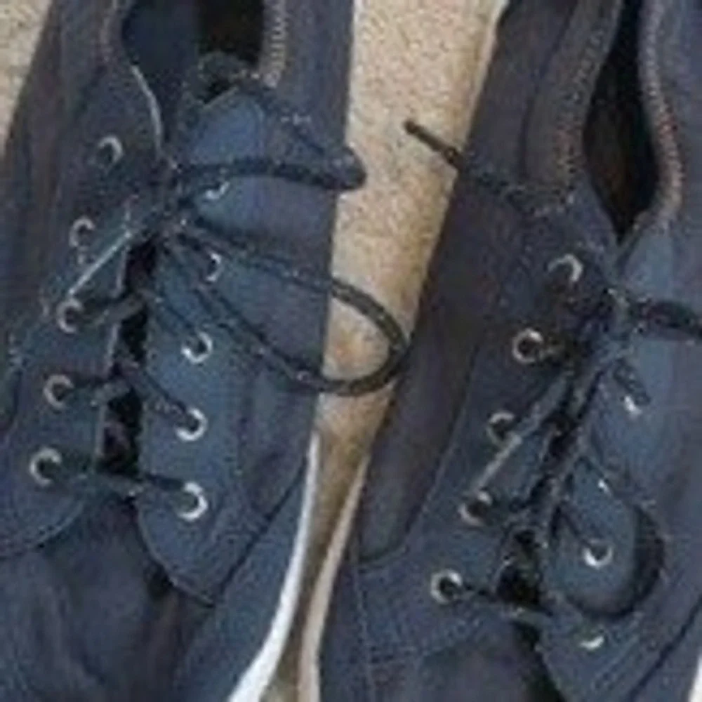 Sperry Top-Sider Deckfin Mens 6.5 Navy Blue Canvas Low Top Sneakers YB56830A
